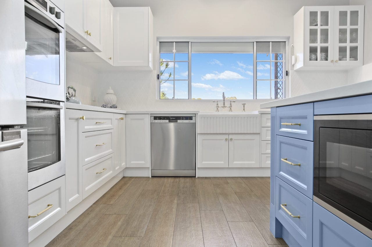 Hamptons Style Kitchen - Built to Desire Kitchens & Bathrooms