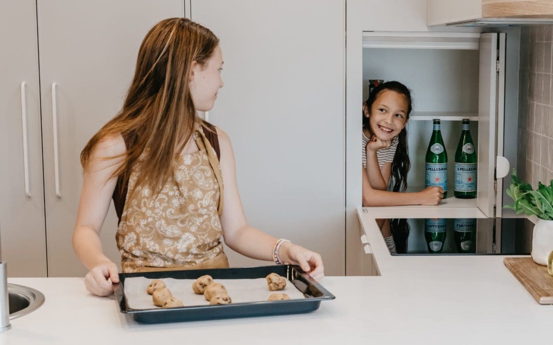 hide appliance in kitchen